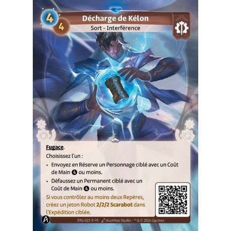Kélon discharge - Altered KS