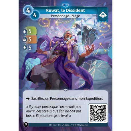 Kuwat, the Dissident - Altered KS TCG