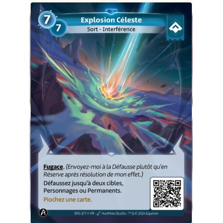Rare Celestial Explosion - Altered TCG