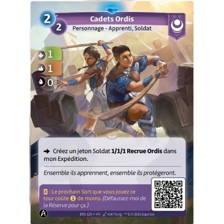 Cadets Ordis Rare Altered TCG