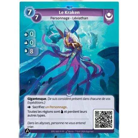 The Kraken Rare Altered TCG