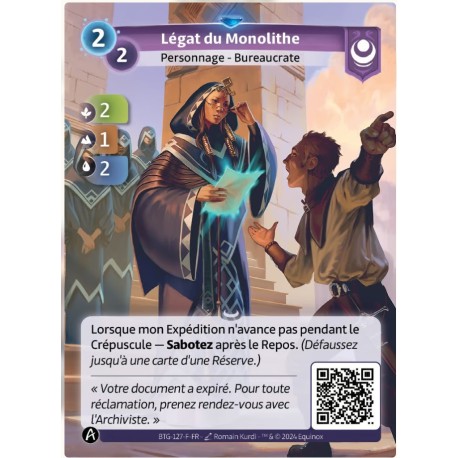 Legate of the Monolith Rare Altered TCG
