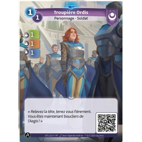Troop Ordis Rare Altered TCG