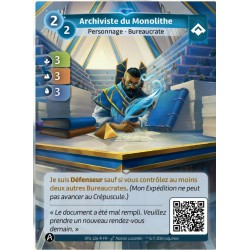 Archiviste du Monolithe Rare Altered KS