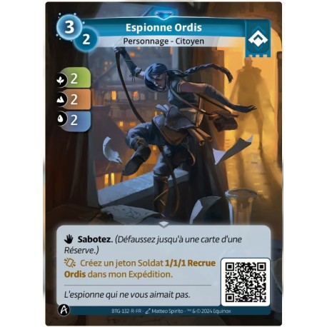 Espionne Ordis Rare Altered KS