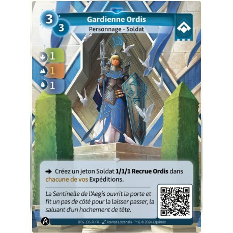 Warden Ordis Rare Altered KS