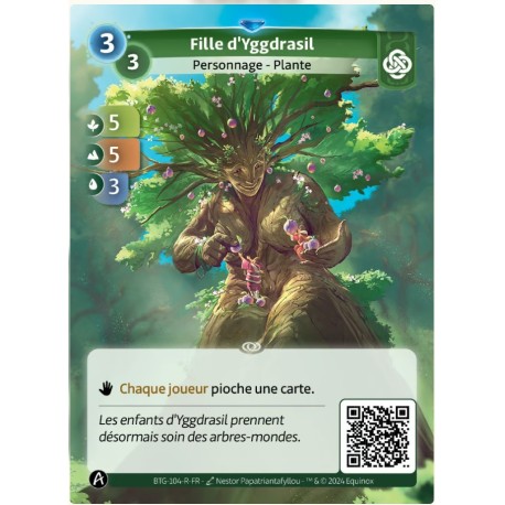Yggdrasil girl Rare Altered KS