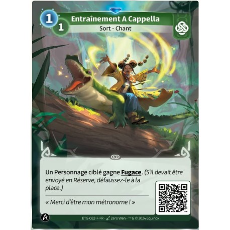 Training A Cappella Rare Altered KS