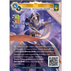 Thot Unique Ordis Altered TCG KS Edition