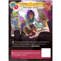 Prestidigitatrice de l'Ouroboros / Unique Lyra - Altered TCG - Edition KS - NUMERIC ONLY