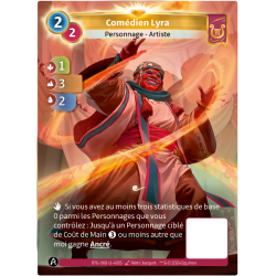 Comedian Lyra Unique Card Lyra Altered TCG