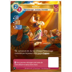 Hathor unique map Lyra Altered TCG