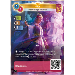 Alice Unique Card Lyra Altered TCG