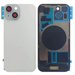 Back cover Apple iPhone 15 Blue with logo