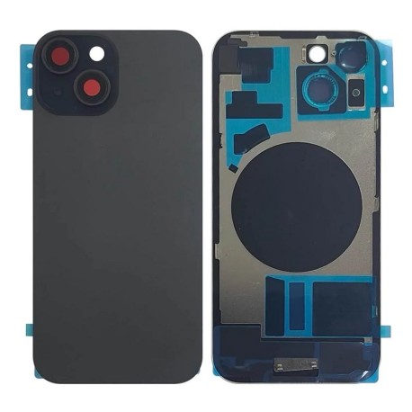 Back cover Apple iPhone 15 Blue with logo