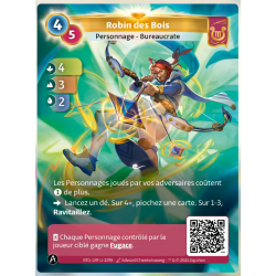 Robin Hood Unique Map Lyra Altered TCG