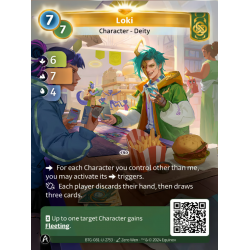 Loki ALT unique map Muna Altered TCG