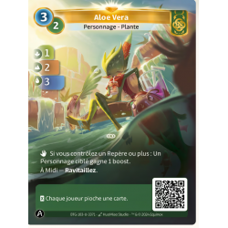 Aloe Vera Unique Map Muna Altered TCG