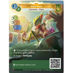 Aloe Vera Unique Map Muna Altered TCG