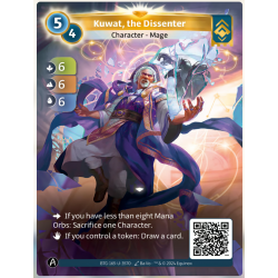 Kuwat, The Dissident Unique Ordis Altered TCG Card