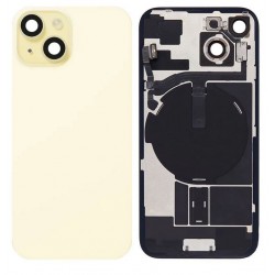Cache Arri&egrave;re Apple iPhone 15 avec logo compatible