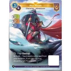 Hua Mulan unique map Yzmir Altered TCG