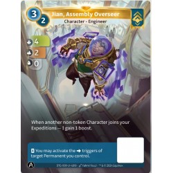 Jian, Assembly Supervisor Unique Ordis Altered TCG Card