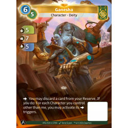 Ganesh unique map Muna Altered TCG