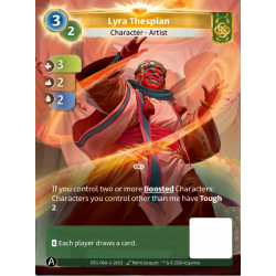 Comedian Lyra Unique Map Altered TCG KS