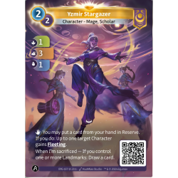 Augure Yzmir Unique Card Yzmir Altered TCG