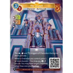 The Council single card Bravos Altered TCG