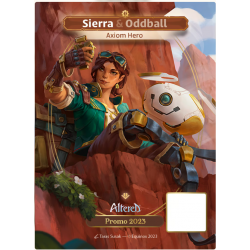 SIERRA & ODDBALL Promo Card 2023 Altered TCG