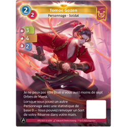 Tomoe Gozen Unique Card Lyra Altered TCG