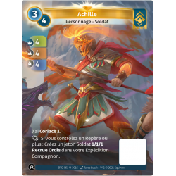 Achille 3-4 Unique Ordis Altered TCG Card 