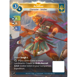 Achille 3-4 Unique Ordis Altered TCG Card 