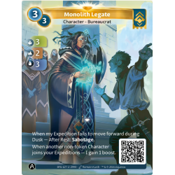 Legate du Monolithe (3-2-3) Single Ordis Altered TCG Card