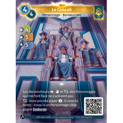 The Council 4-4 Single Ordis Altered TCG Card