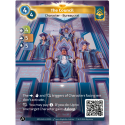 The Council 4-4 Single Ordis Altered TCG Card