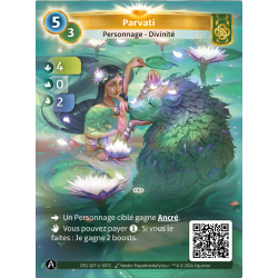 Parvati (4-0-2) Unique map Muna Altered TCG