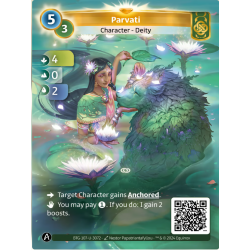 Parvati (4-0-2) Unique map Muna Altered TCG