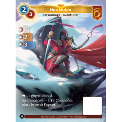 Hua Mulan 2-3 Unique Bravos Map Altered TCG Edition KS