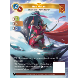 Hua Mulan 2-4 Unique Bravos Map Altered TCG Edition KS