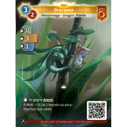 Dracaena 3-2 Unique Bravos Map Altered TCG