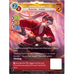 Tomoe Gozen Unique Bravos Altered TCG Edition KS