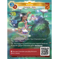 Parvati Card Unique Bravos Altered TCG Edition KS