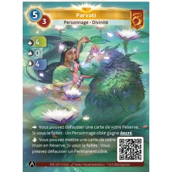 Parvati 5/3 Unique Bravos Map Altered TCG