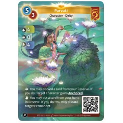 Parvati 5/3 Unique Bravos Map Altered TCG