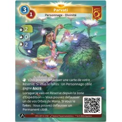 Parvati 3/1 Unique Bravos Map Altered TCG