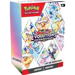 Bundle 6 EV8.5 Prismatic Evolution Boosters