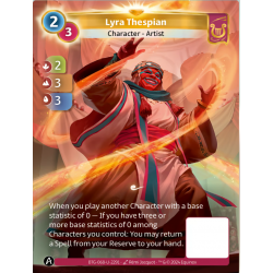 Comedian Lyra (2-3-3) Unique Lyra Altered TCG